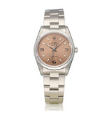 Rolex Air-king 40 - 1995 box + papers | steel pink - salmon domed Oyster