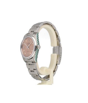 Rolex Air-king 40 - 1995 box + papers | steel pink - salmon domed Oyster