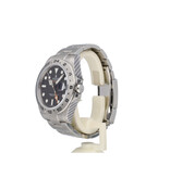 Rolex Explorer II  42 NEW ROLEX SERVICE - 2017 B+P | steel black - orange steel Oyster
