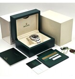 Rolex Explorer II  42 NEW ROLEX SERVICE - 2017 B+P | steel black - orange steel Oyster
