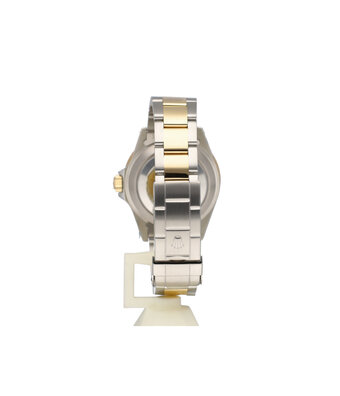 Rolex Submariner Date 40 NEW ROLEX SERVICE - 1997 box + papers | steel - yellow gold black Oyste
