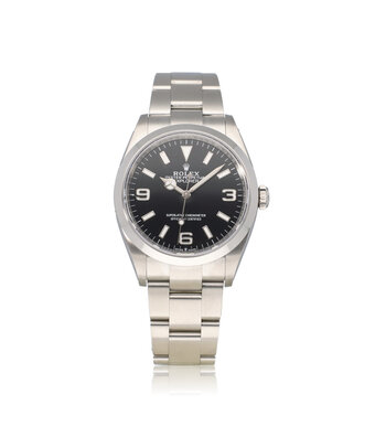 Rolex Explorer  36 2024 box + papers | steel black Oyster
