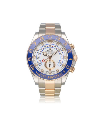 Rolex Yacht-master  44 NEW ROLEX SERVICE | steel - rose gold white Oyster