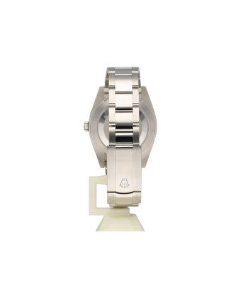 Rolex Datejust 41 NEW ROLEX SERVICE - 2022 B+P | steel - white gold silver index fluted Oyster