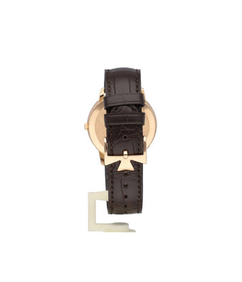 Vacheron Constantin Patrimony  40 - 2023 B+P | STOCK | rose gold blue alligator leather