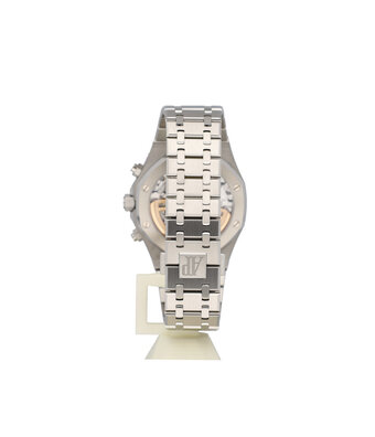 Audemars Piguet Royal Oak Chronograph 41 NEW AP SERVICE - 2023 B+P | STOCK | steel blue