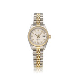 Rolex Lady-Datejust 26 NEW ROLEX SERVICE - 2004 + papers | steel - gold computer Jubilee diamond