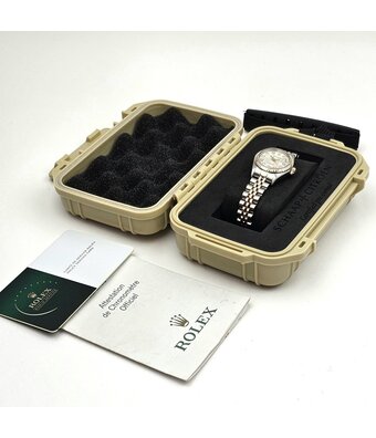 Rolex Lady-Datejust 26 NEW ROLEX SERVICE - 2004 + papers | steel - gold computer Jubilee diamond