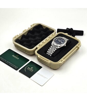 Rolex Datejust 41 NEW ROLEX SERVICE -  2022 + papers | steel - white gold blue Jubilee