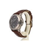 Panerai Luminor Marina 44 NEW PANERAI STRAP -  2000 + papers | titanium brown matte