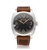Panerai Radiomir  47 - 2017 box + papers | steel black Militare special edition