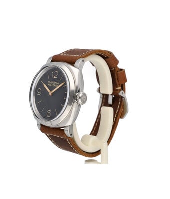 Panerai Radiomir  47 - 2017 box + papers | steel black Militare special edition