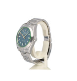 Rolex Milgauss 40 OPEN DATE - B+P | steel blue orange Oyster