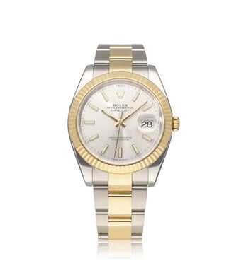 Rolex Datejust 41 NEW ROLEX SERVICE - 2025 B+P | steel gold silver Oyster