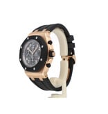 Audemars Piguet Royal Oak Offshore   NEW AP SERVICE OF € 6.679,- - 2007 B+P | rose gold rubber