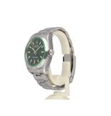 Rolex Milgauss 40 - 2013 box + papers | steel black orange - green - GV Oyster