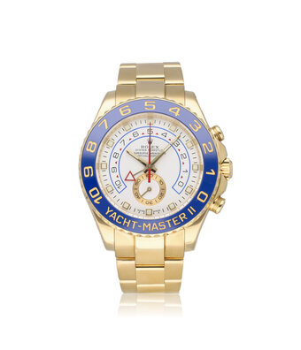 Rolex Yacht-master II NEW ROLEX SERVICE - 2010 box + papers | yellow gold white