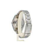 Rolex Datejust II 41 - 2014 + papers | steel - white gold fluted black roman Oyster