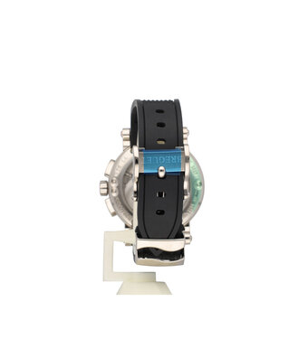 Breguet Marine  42 NEW RUBBER STRAP - 2010 B+P | steel white roman