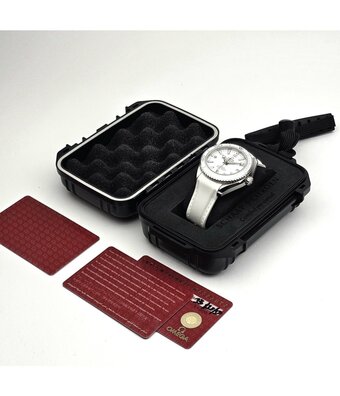 Omega Seamaster Planet Ocean 600M 44 - 2013 B+P | steel white bezel - white rubber