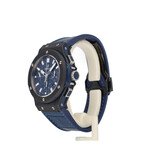 Hublot Big Bang Chronograph Ceramic Blue 44 - 2019 B+P | ceramic blue rubber strap