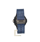 Hublot Big Bang Chronograph Ceramic Blue 44 - 2019 B+P | ceramic blue rubber strap