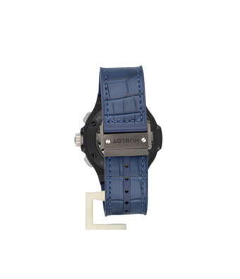 Hublot Big Bang Chronograph Ceramic Blue 44 - 2019 B+P | ceramic blue rubber strap