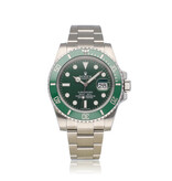 Rolex Submariner Date 40 2013 + papers | steel green - Hulk ceramic