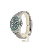 Rolex Submariner Date 40 2013 + papers | steel green - Hulk ceramic