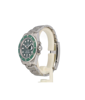Rolex Submariner Date 40 2013 + papers | steel green - Hulk ceramic