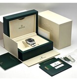 Rolex Datejust II 41 2015 box + papers | steel - white gold fluted blue Oyster