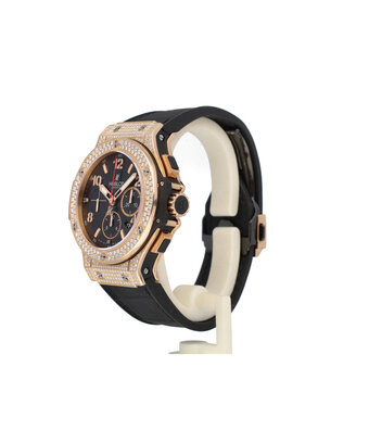 Hublot Big Bang Chrono 44 - 2010 box + papers | rose gold factory diamond