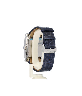 Chopard Happy Sport Square  NEW CHOPARD SERVICE - 2006 B+P | steel MOP diamond