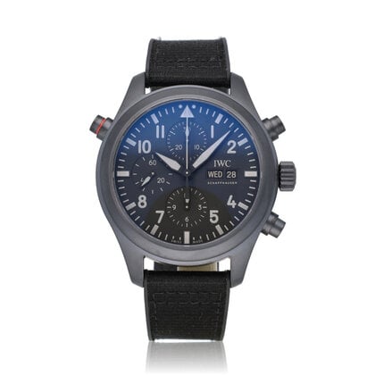 Pilot's Watch Double Chronograph Top Gun Ceratanium 44 - 2021 B+P | ceramic black