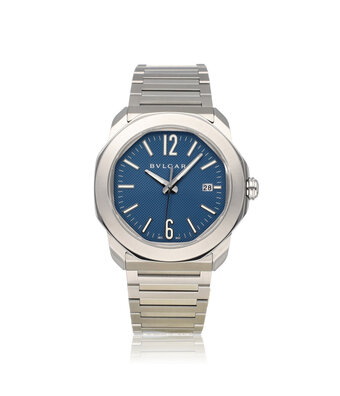 Octo Roma 41 - 2024 box + papers | steel blue