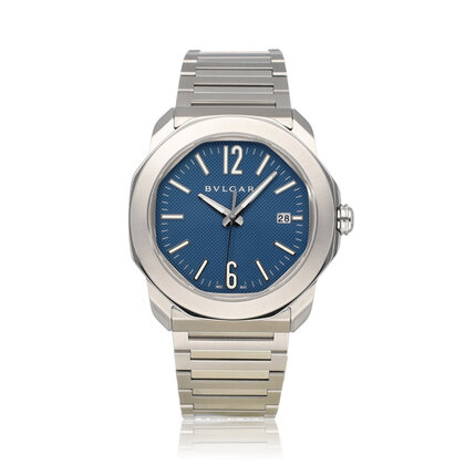 Octo Roma 41 - 2024 box + papers | steel blue