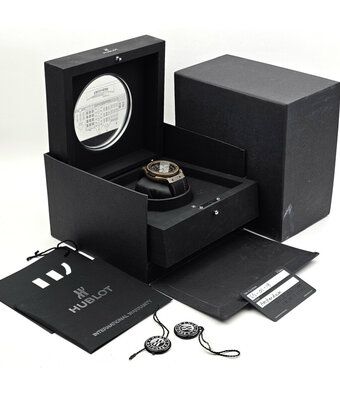 Hublot Classic Fusion Chronograph Amsterdam Boutique Bronze 45 - 2019 B+P  aerofusion limited