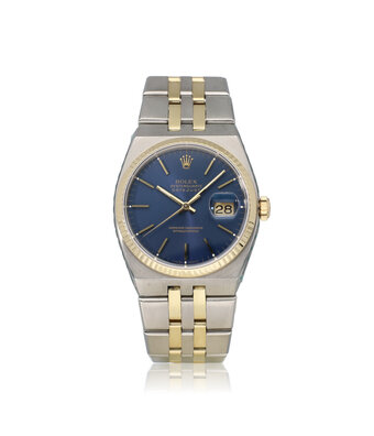 Rolex Datejust Oysterquartz NEW ROLEX SERVICE - 1979 | steel - yellow gold blue Jubilee