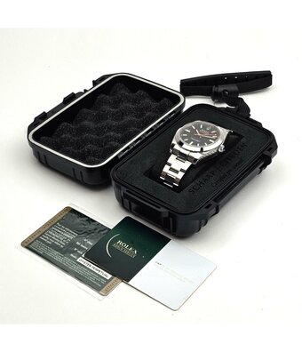 Rolex Milgauss 40 NEW ROLEX SERVICE - 2012 + papers | steel black orange Oyster