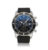 Breitling Superocean Heritage Chronograph 46 - 2019 B+P | steel black rubber