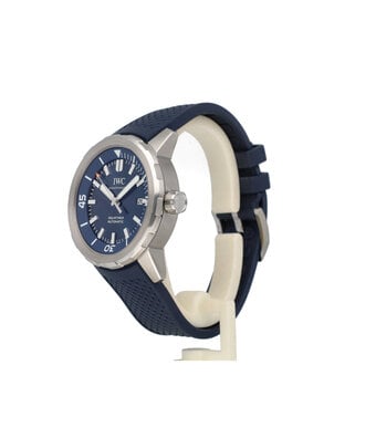IWC Aquatimer Automatic 42 NEW IWC SERVICE - 2025 B+P | steel blue rubber