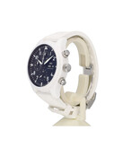 IWC Pilot's Watch Top Gun Lake Tahoe 45 - 2022 box + papers | NEW IWC STRAP | ceramic white