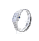 Cartier Santos de Cartier   steel silver 2025 box + papers