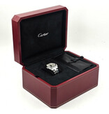 Cartier Roadster Chronograph Automatic 40 XL steel bracelet silver roman + box