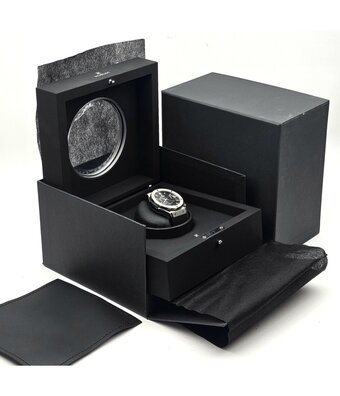Hublot Classic Fusion Titanium black Chronograph 45 2013 box + papers | titanium