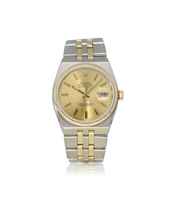 Rolex Datejust 36 Oysterquartz NEW ROLEX SERVICE - 1980 | steel - yellow gold champagne Jubilee