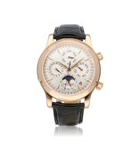 Jaeger-LeCoultre Master Grand Memovox perpetual calendar Grand Memovox 39 NEW JLC SERVICE - 2001 B+P | rose