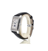 Jaeger-LeCoultre Reverso Grande Automatique  NEW JLC STRAP - 2007 - B+P | steel silver | ref. 240.8.72 |
