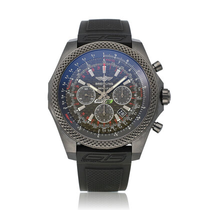 Bentley B06 Midnight Carbon 49 steel black rubber 2016 B+P | NEW BREITLING SERVICE