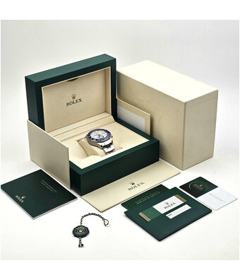 Rolex Yacht-master  44 NEW ROLEX SERVICE - 2019 box + papers | steel ceramic blue